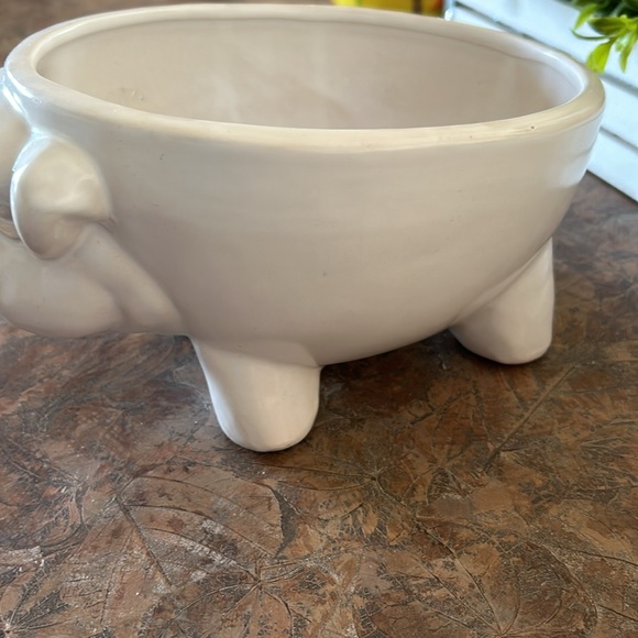 I Home ceramic pig planter - Picture 4 of 9